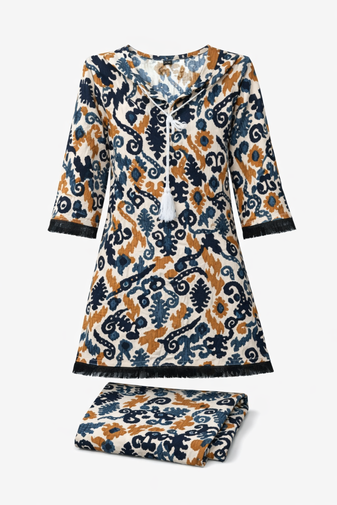 চায়না লিলেন কামিজ 2 পিস Code- 2P0003